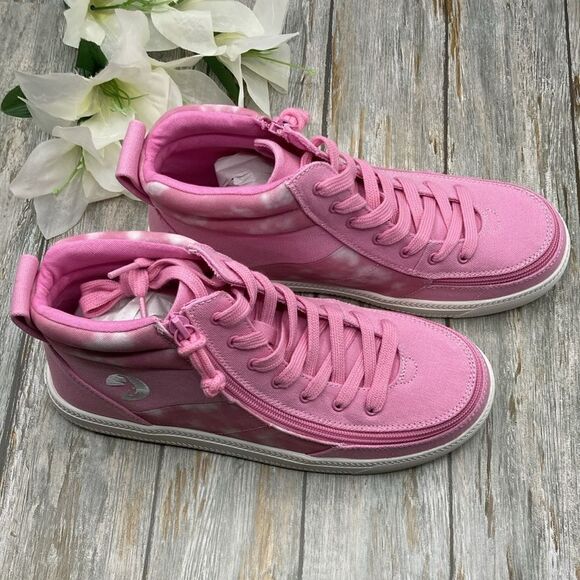 BILLY Footwear Street Girls' Tie Dye Hightop Shoes Sneakers Size 7 - Picture 5 of 14